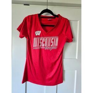 Wisconsin Badgers shortsleeve womens shirt size Medium